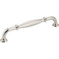 Jeffrey Alexander 160 mm Center-to-Center Polished Nickel Tiffany Cabinet Pull 658-160NI